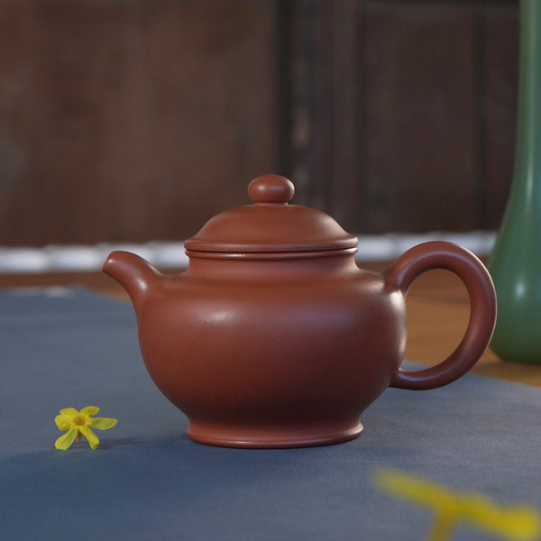Purple Clay Xi Shi Spherical Timeless Curves 360CC Teapot